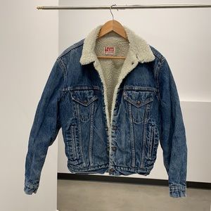 Vintage Levi’s lined denim jacket - SZ 42